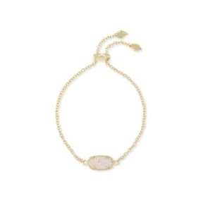 Kendra Scott Elaina Bracelet with Drusy Stone and Adjustable Bolo Style Clasp