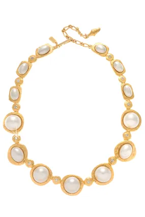 KENNETH JAY LANE White Pearl Necklace
