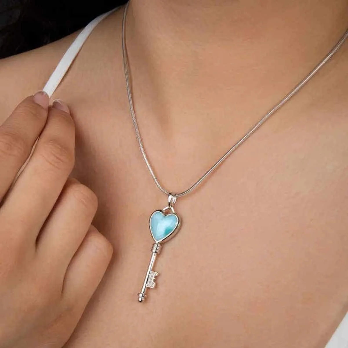 Key Heart Necklace - Nkey000-00