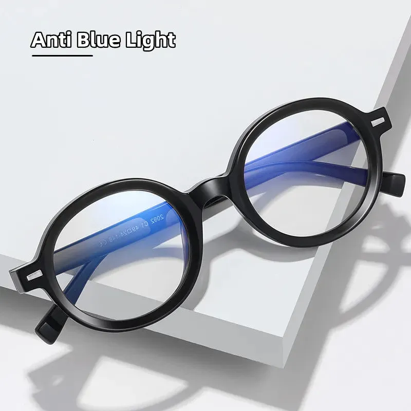 Kocolior Unisex Full Rim Oval Acetate Hyperopic Reading Glasses 2092