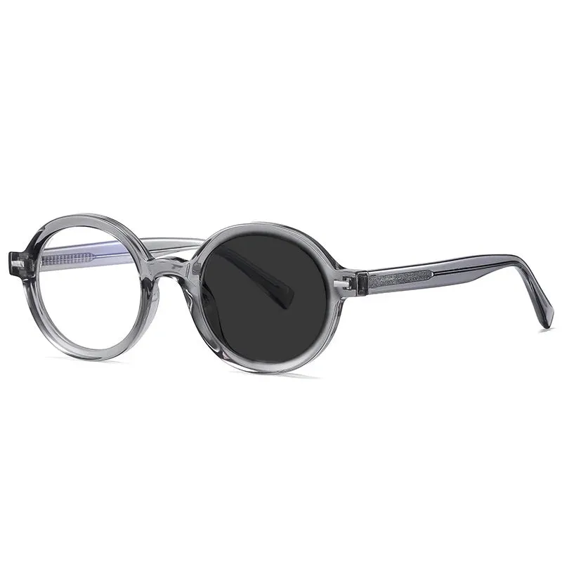 Kocolior Unisex Full Rim Oval Acetate Hyperopic Reading Glasses 2092