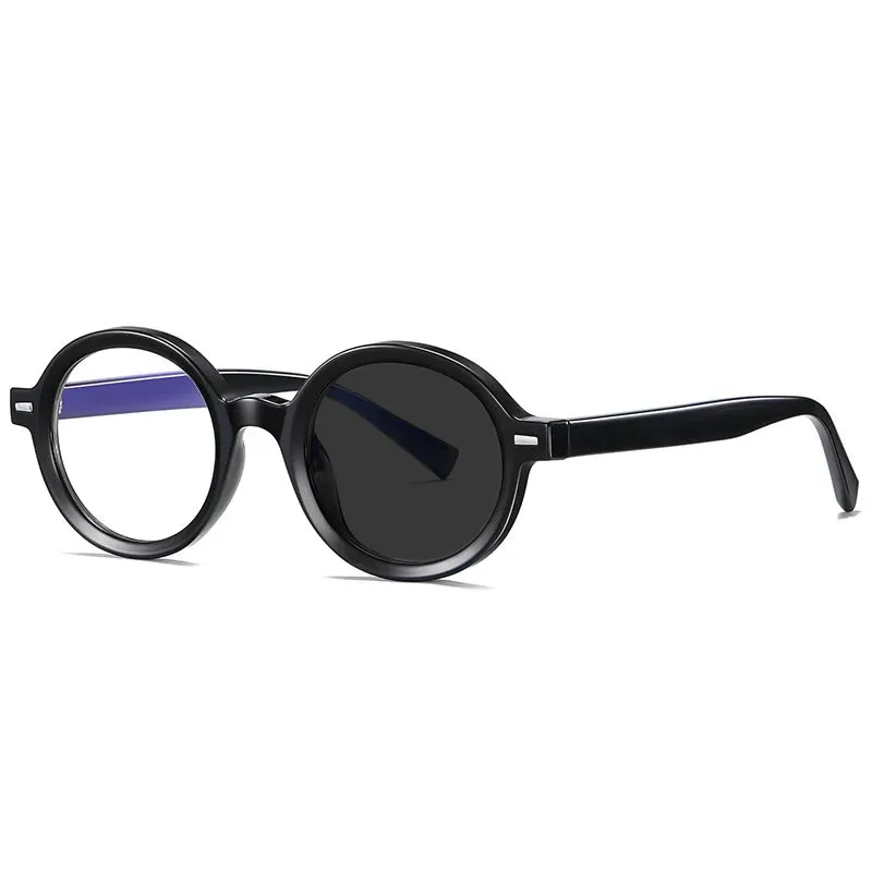 Kocolior Unisex Full Rim Oval Acetate Hyperopic Reading Glasses 2092