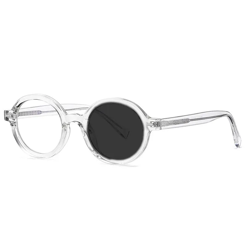 Kocolior Unisex Full Rim Oval Acetate Hyperopic Reading Glasses 2092