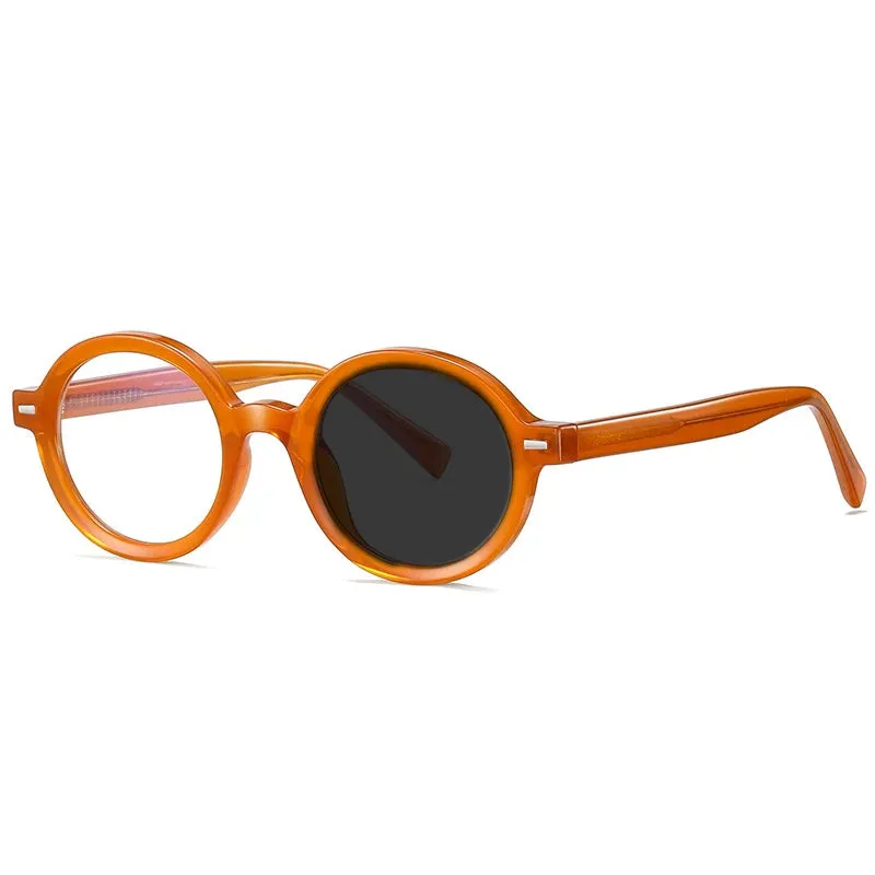 Kocolior Unisex Full Rim Oval Acetate Hyperopic Reading Glasses 2092