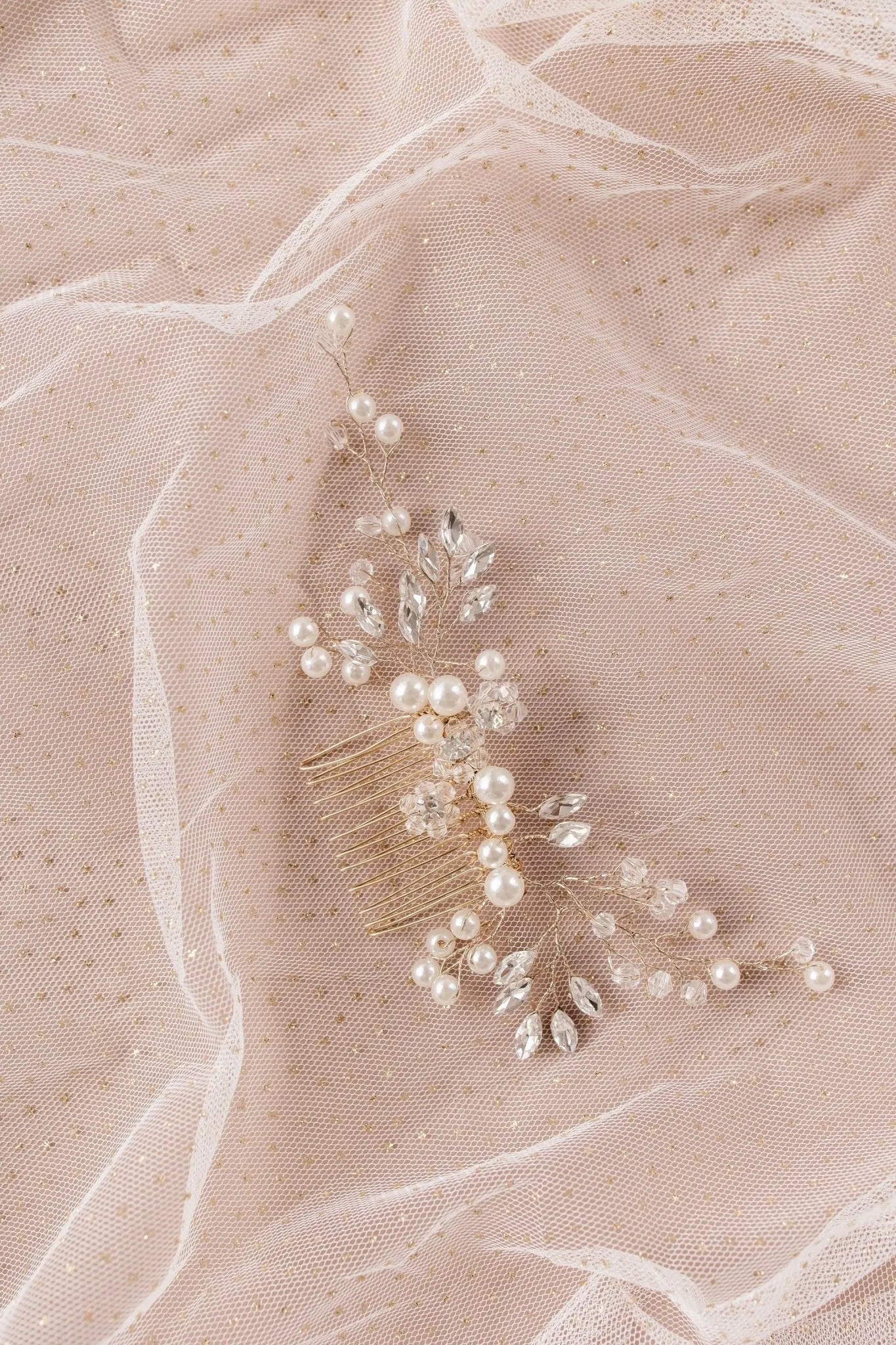Lina Comb in Gold