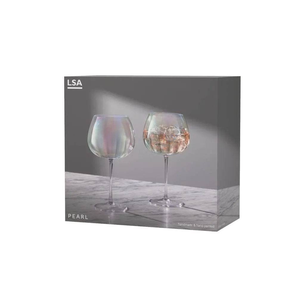 LSA Pearl Balloon Goblet - Set of 2