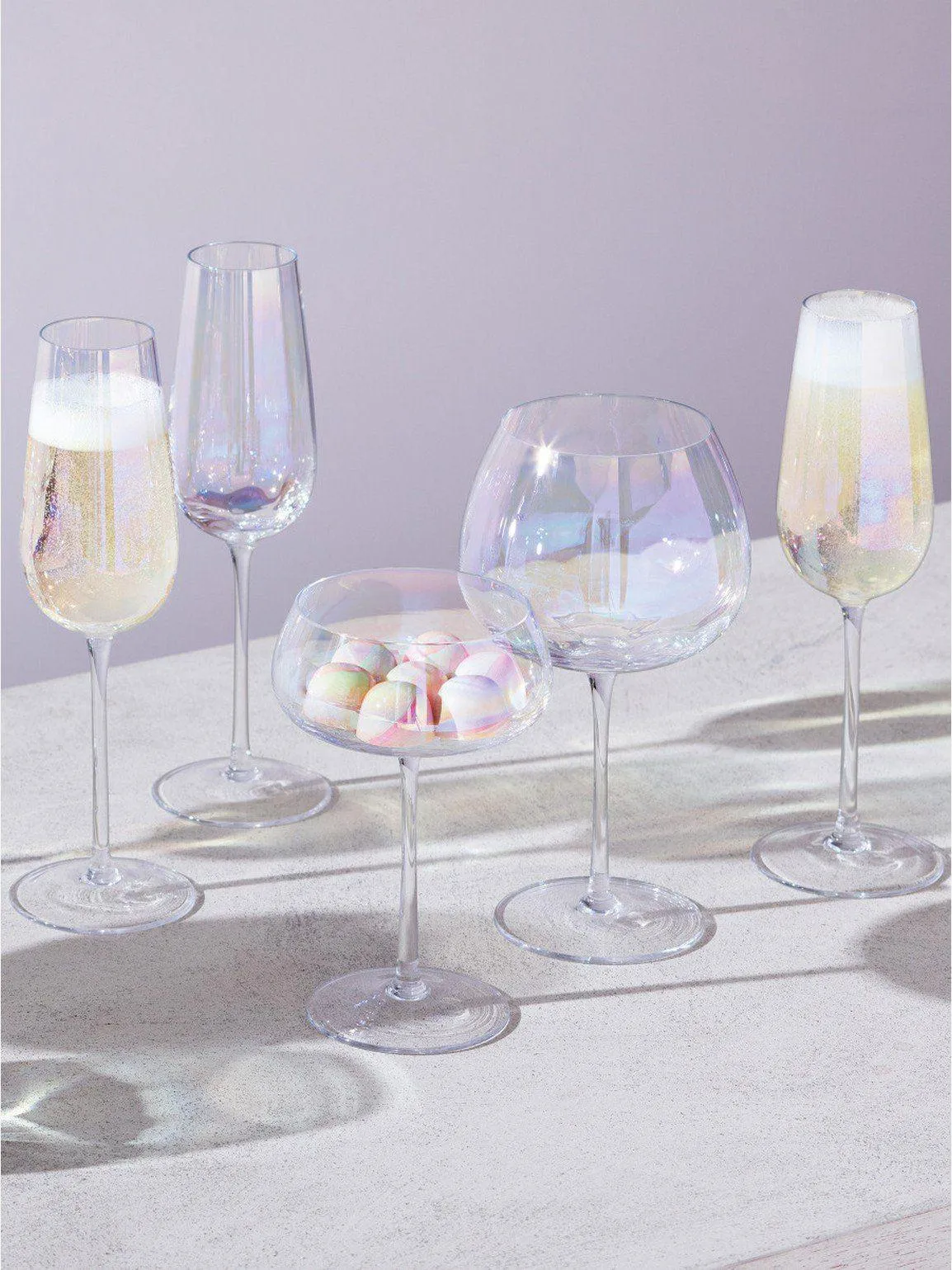 LSA Pearl Balloon Goblet - Set of 2