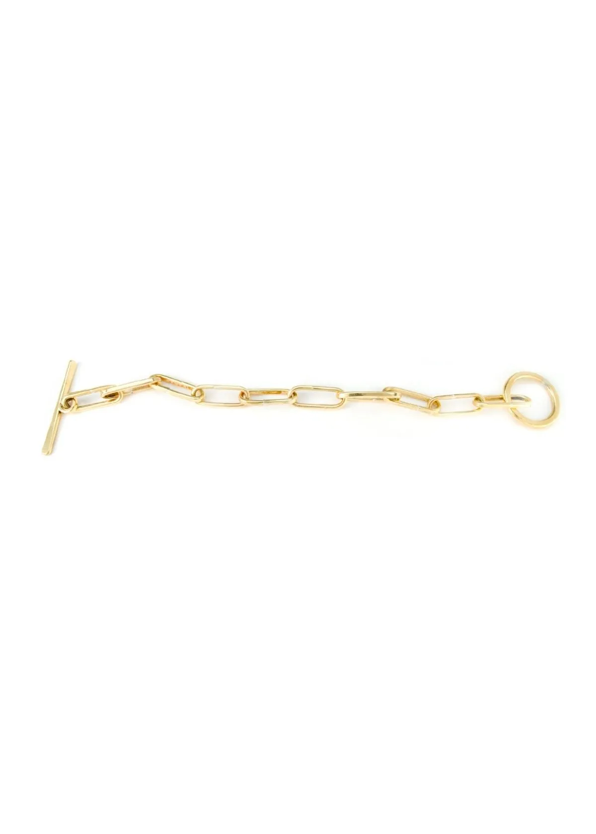 MARGARET ELLIS Heavy Chain Link Toggle Bracelet