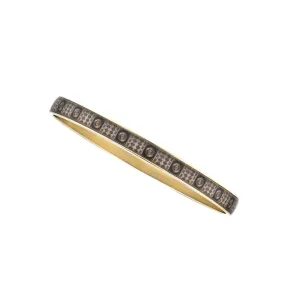 MAYA Russian Marquetry Bangle Bracelet 1/4"
