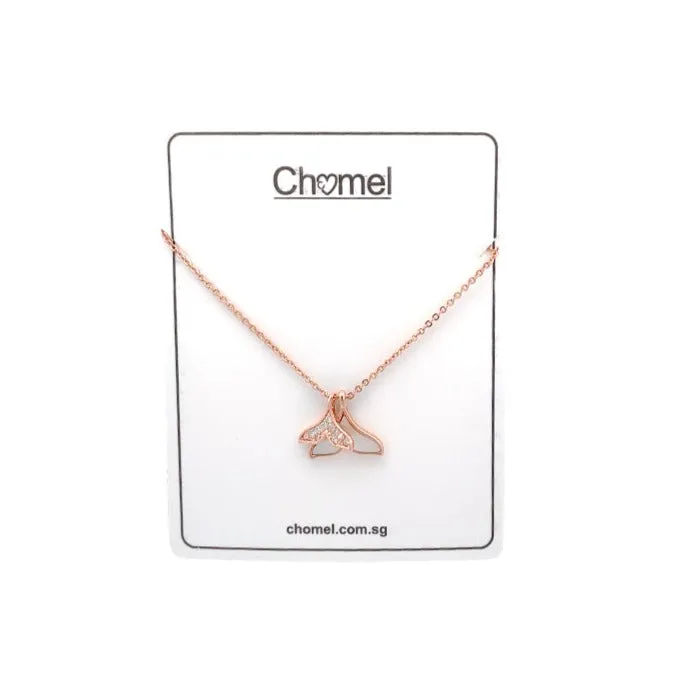 Mermaid Tail Cubic Zirconia Necklace