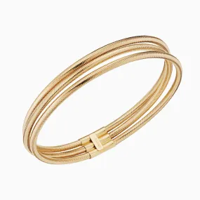 Mesh Glamour Stack Bracelet