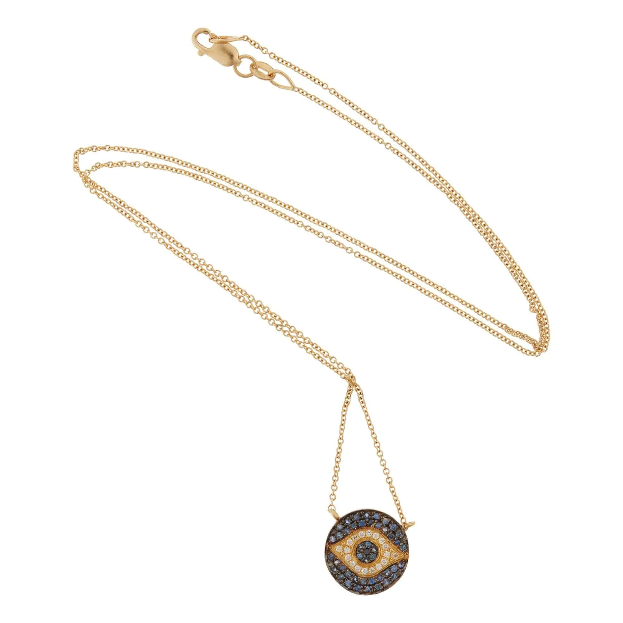 Mini Dawn Blue Necklace Y