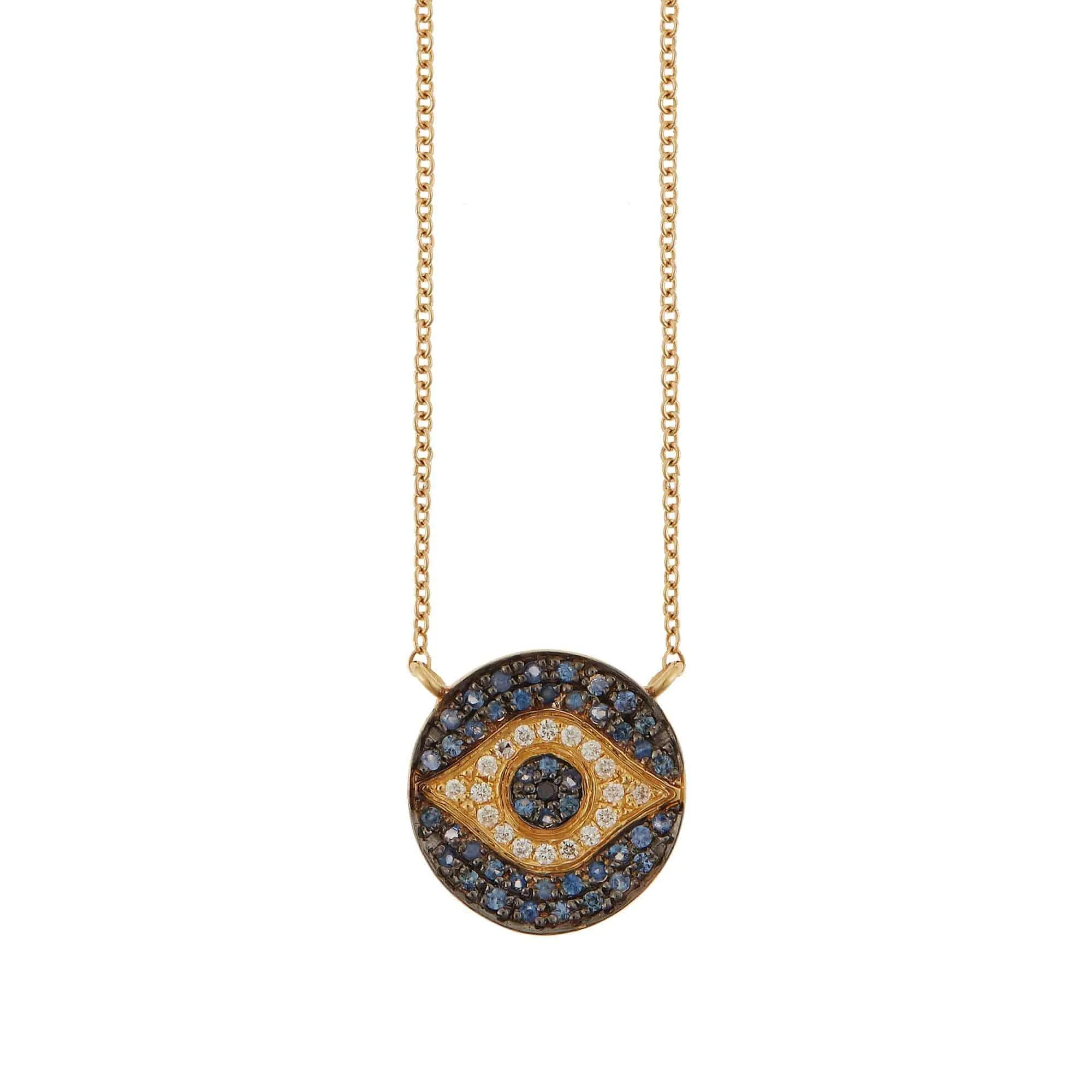 Mini Dawn Blue Necklace Y