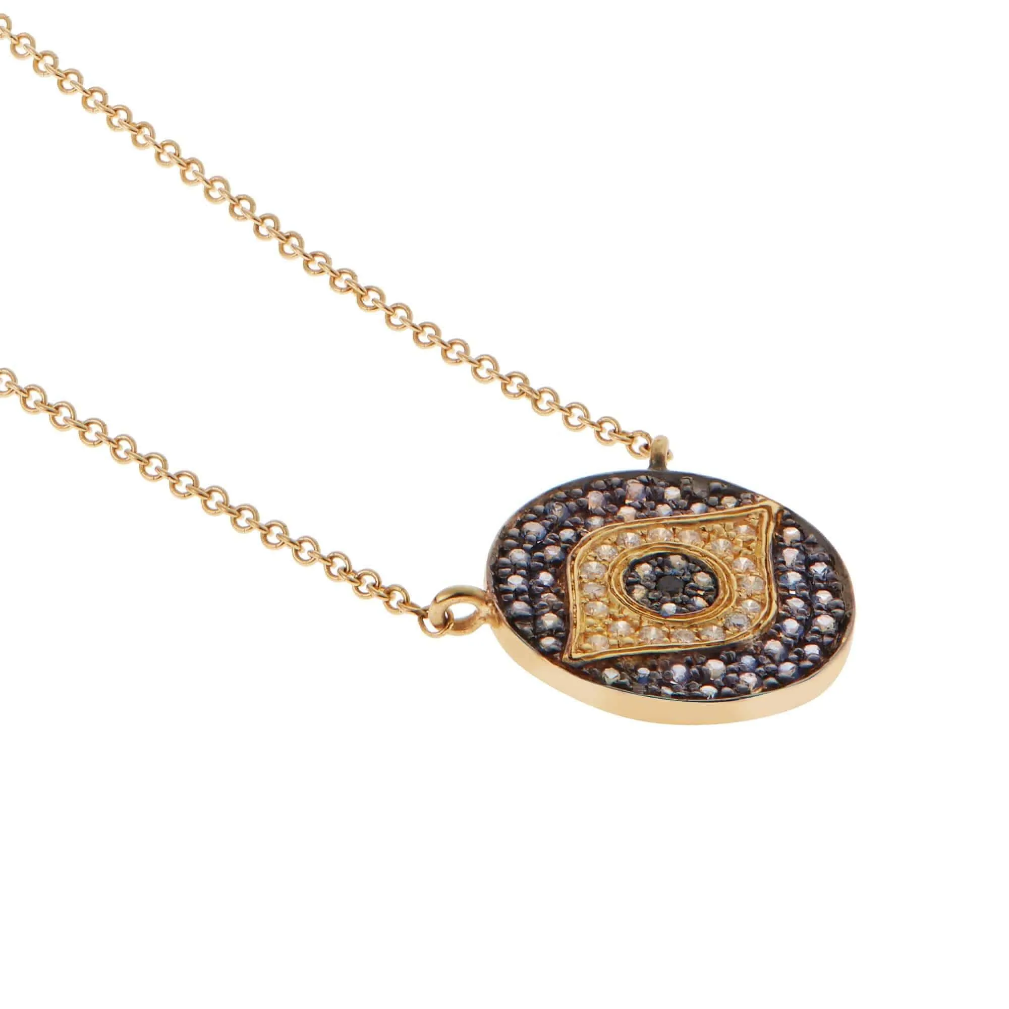 Mini Dawn Blue Necklace Y