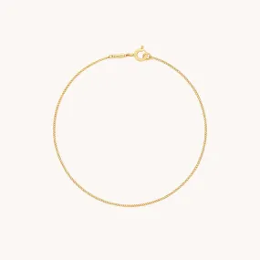 Miyu Chain Bracelet in Solid Gold