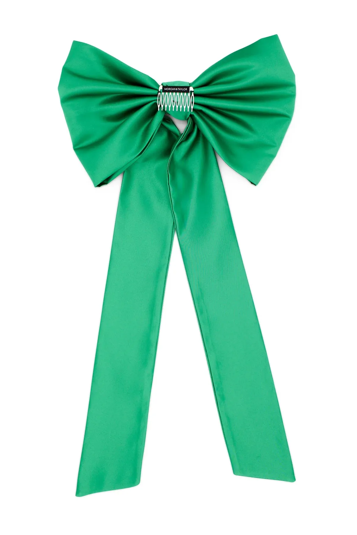 Morgan & Taylor Carmen Oversized Bow - Emerald