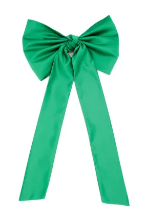 Morgan & Taylor Carmen Oversized Bow - Emerald