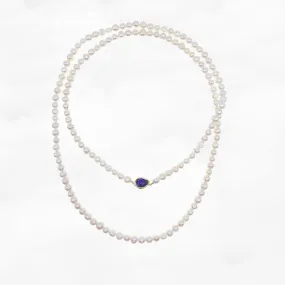Multi-style 36 Inch Opera Pearl Necklace