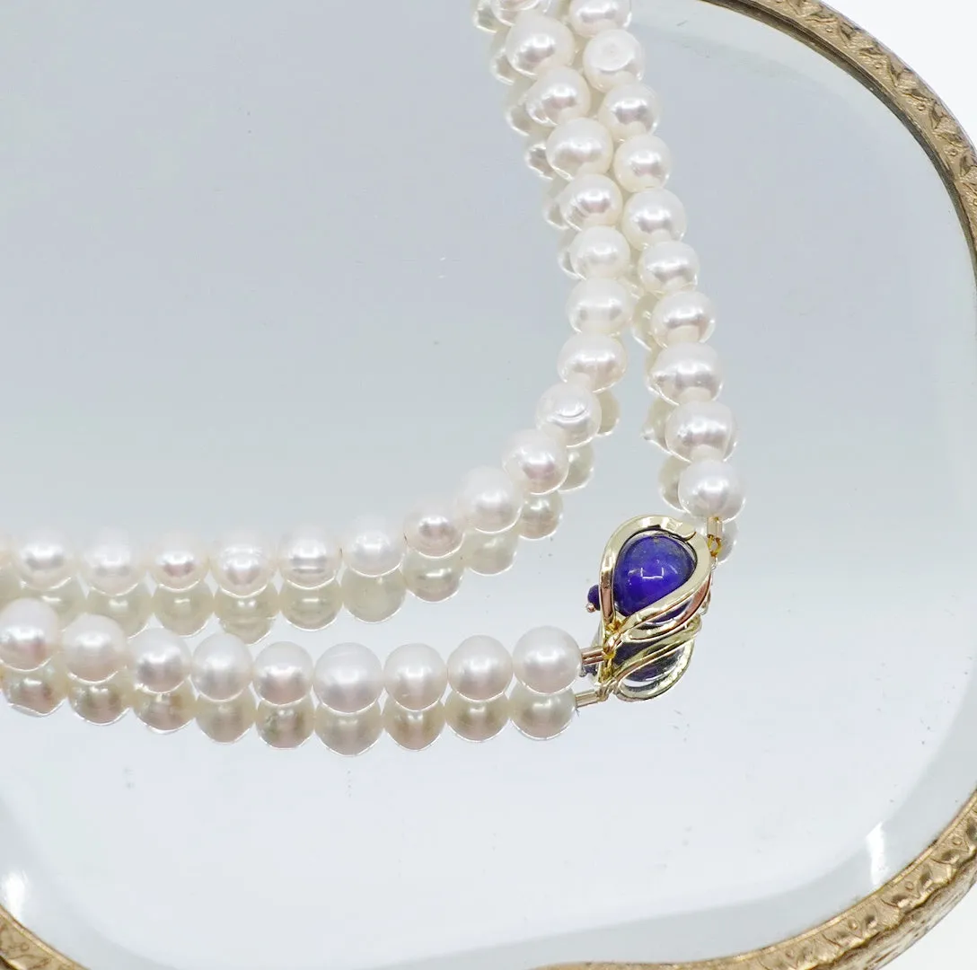 Multi-style 36 Inch Opera Pearl Necklace
