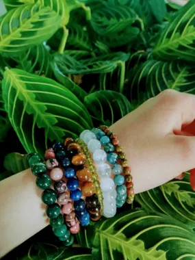 Mystery crystal bracelet- Crystal bracelets- Bracelets- Hippie bracelets- Witchy bracelets- Gifts- Birthday gifts- Jewelry- Crystals