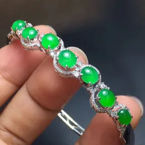 Natural Jade Bracelet Jadeite Bracelet NBT28