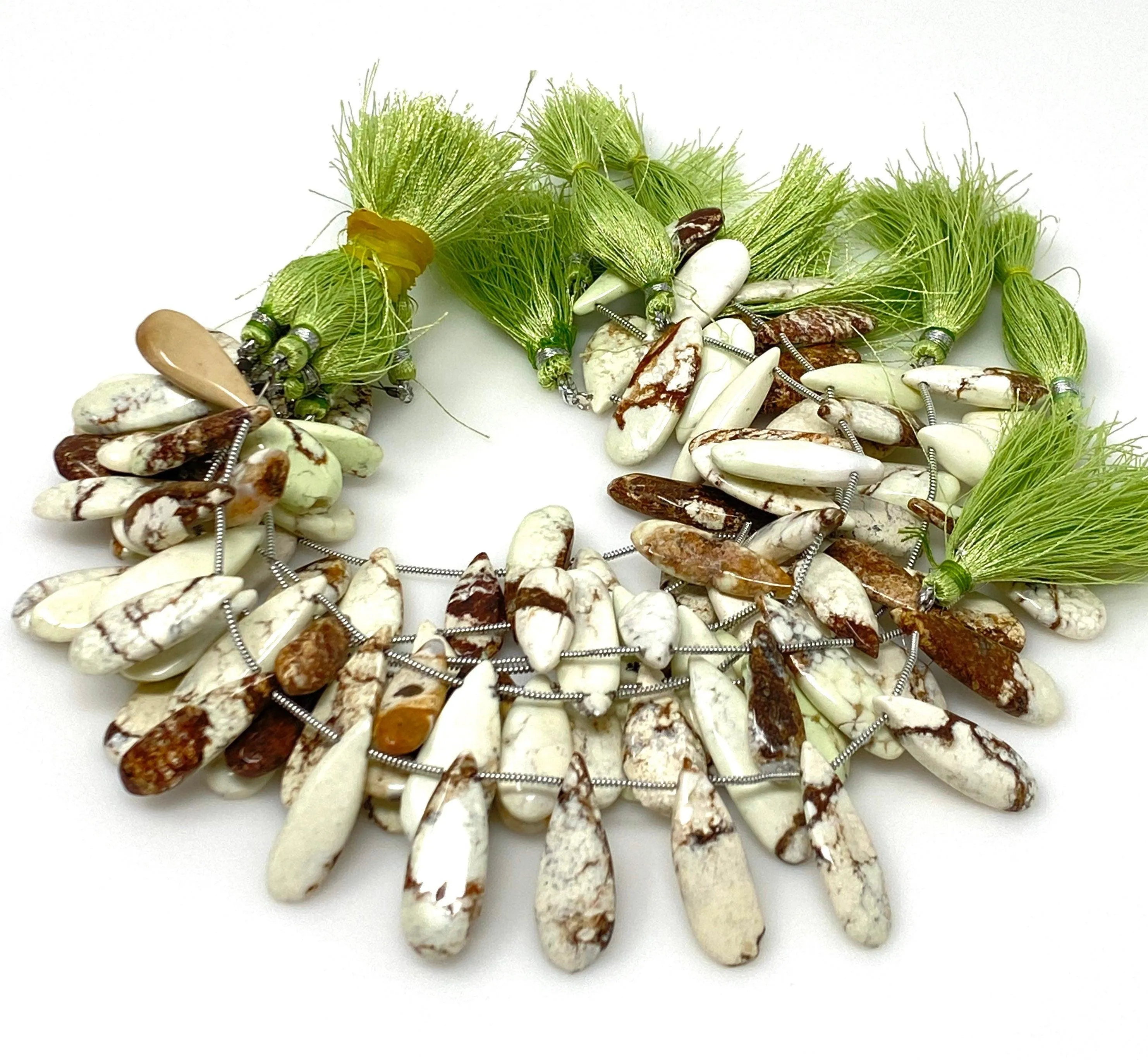Natural Lemon Chrysoprase Gemstone Beads, Jewelry Supplies, Bulk