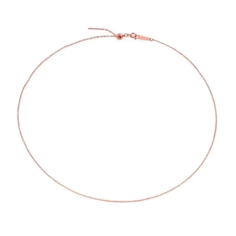 New Simple 316l Titanium Steel Gold Plated Chain Bracelet For Women