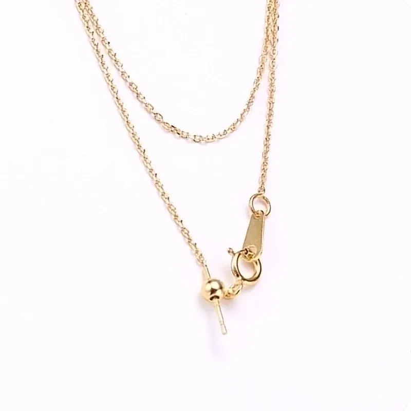 New Simple 316l Titanium Steel Gold Plated Chain Bracelet For Women
