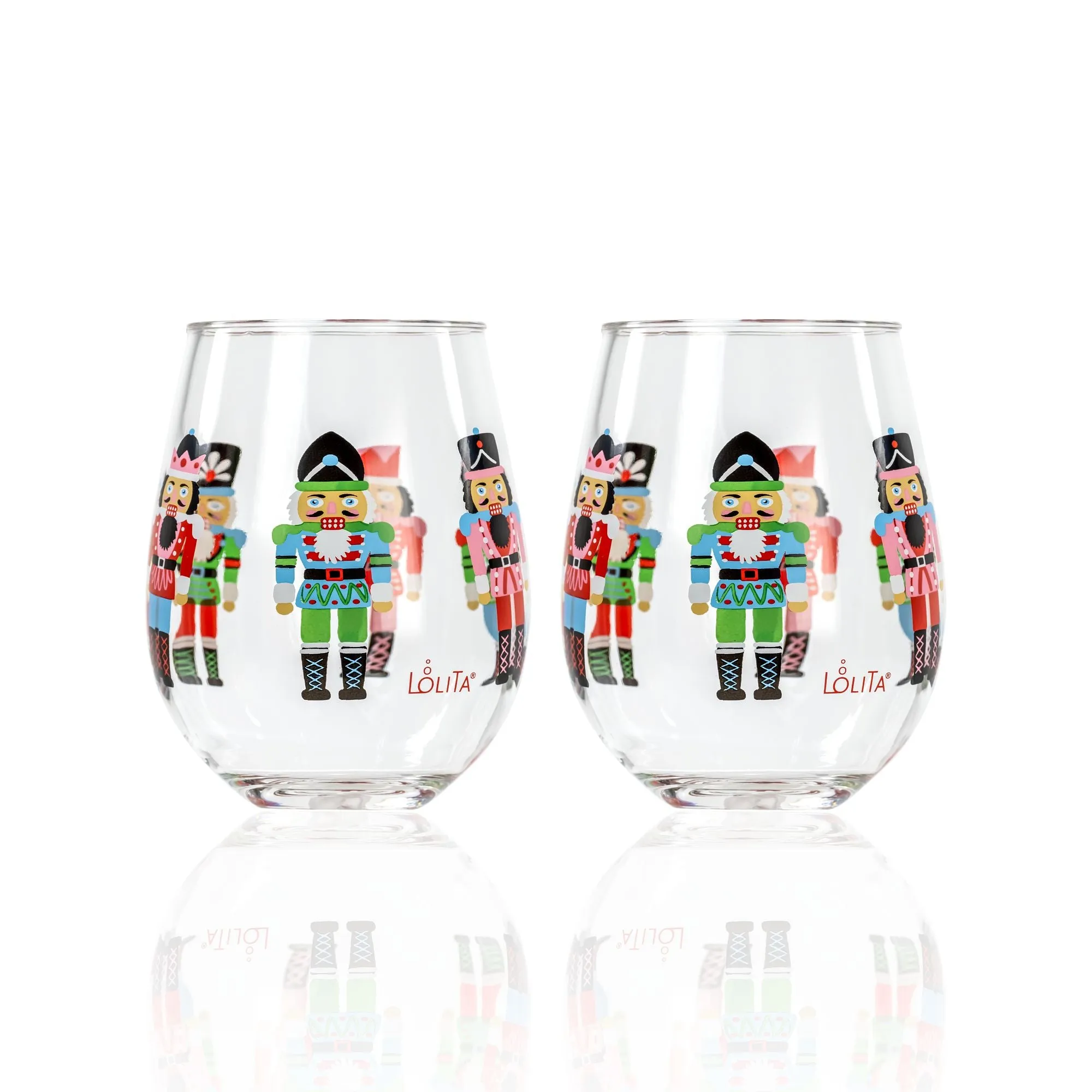 Nutcracker Acrylic Stemless
