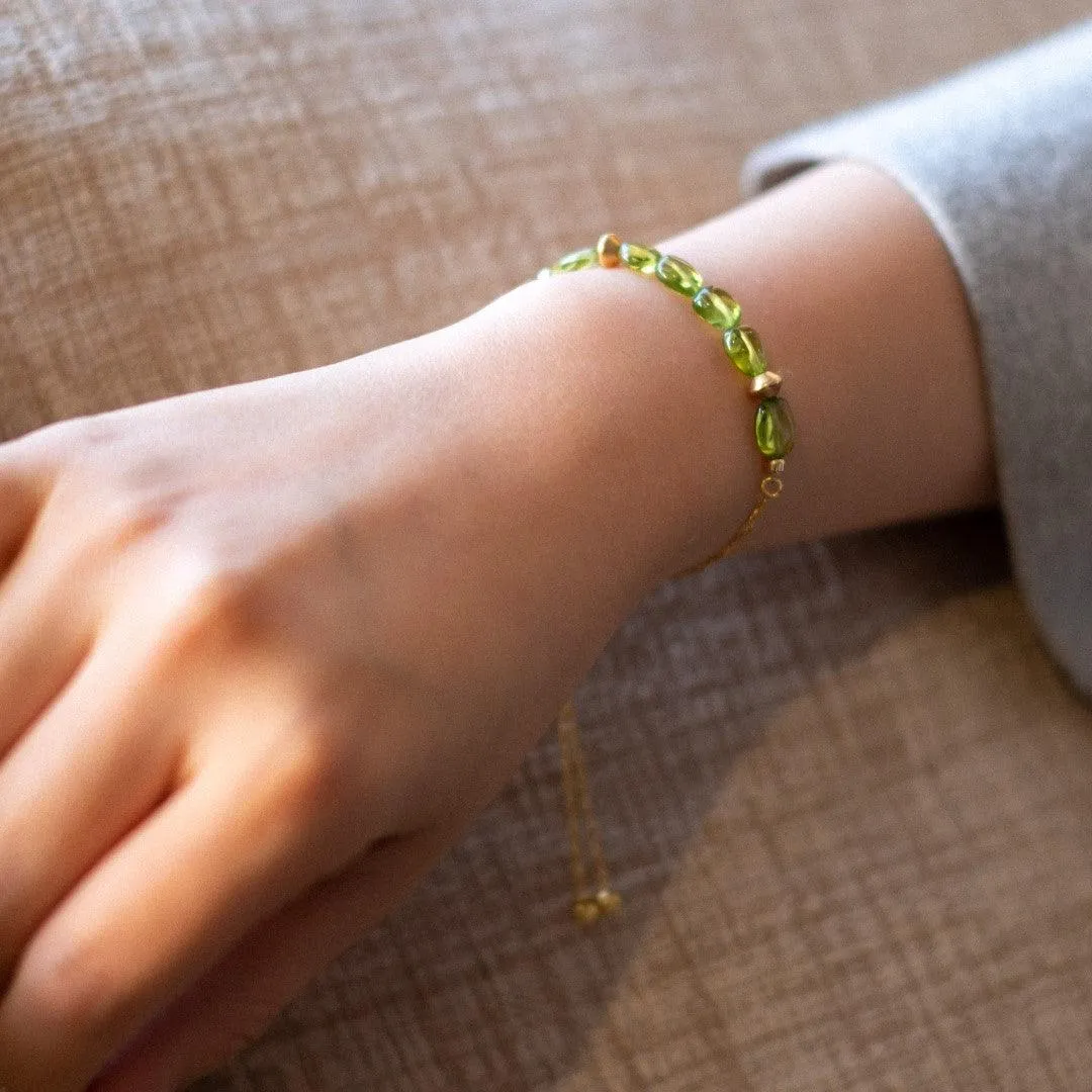 Olive - Peridot Bracelet