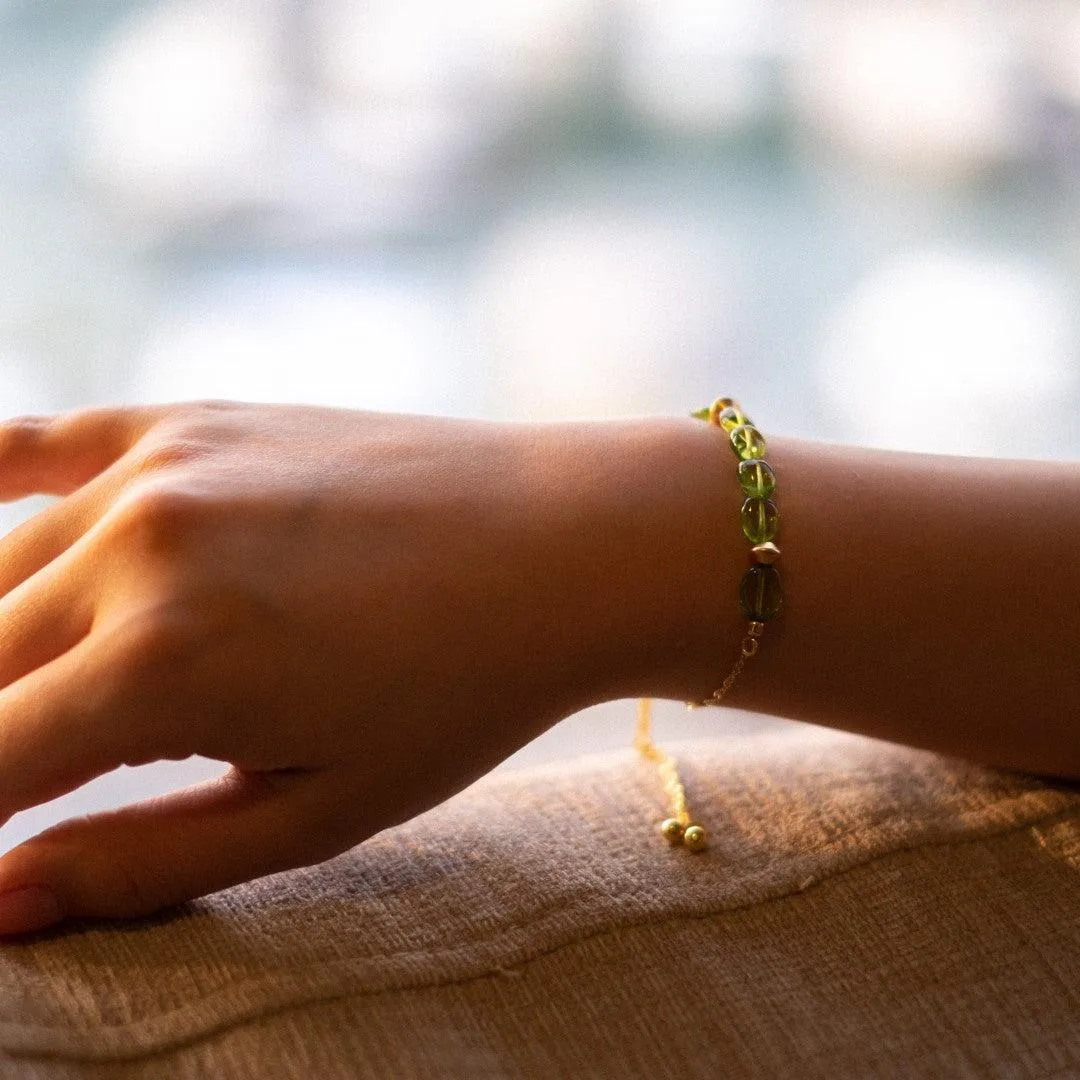 Olive - Peridot Bracelet