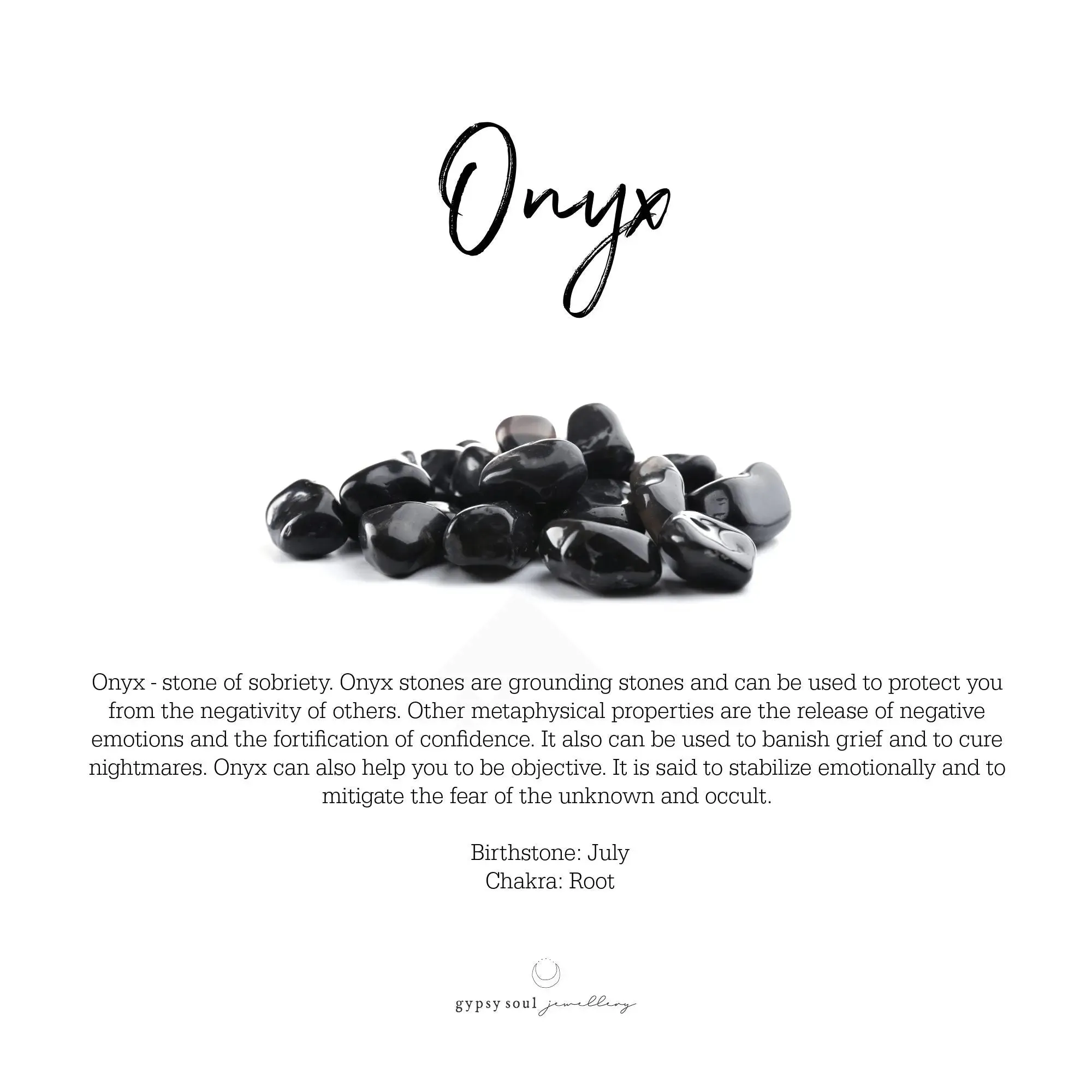 Onyx and Black Lava Protection Bracelet