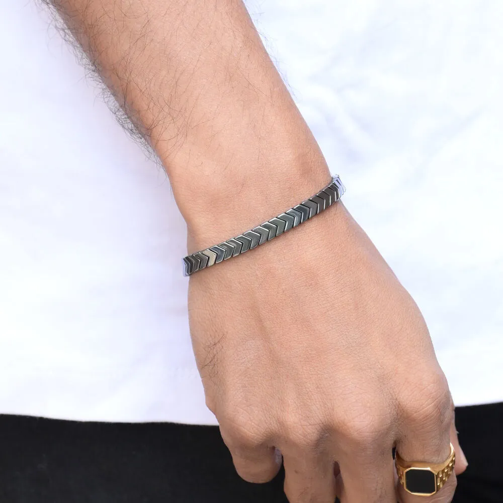 Onyx Arrow Bracelet