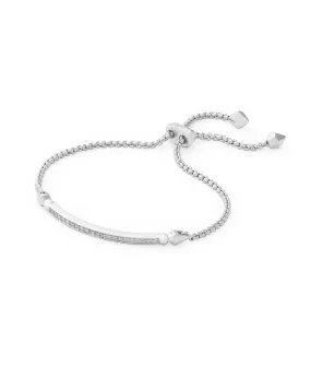 Ott Adjustable Chain Bracelet - Silver