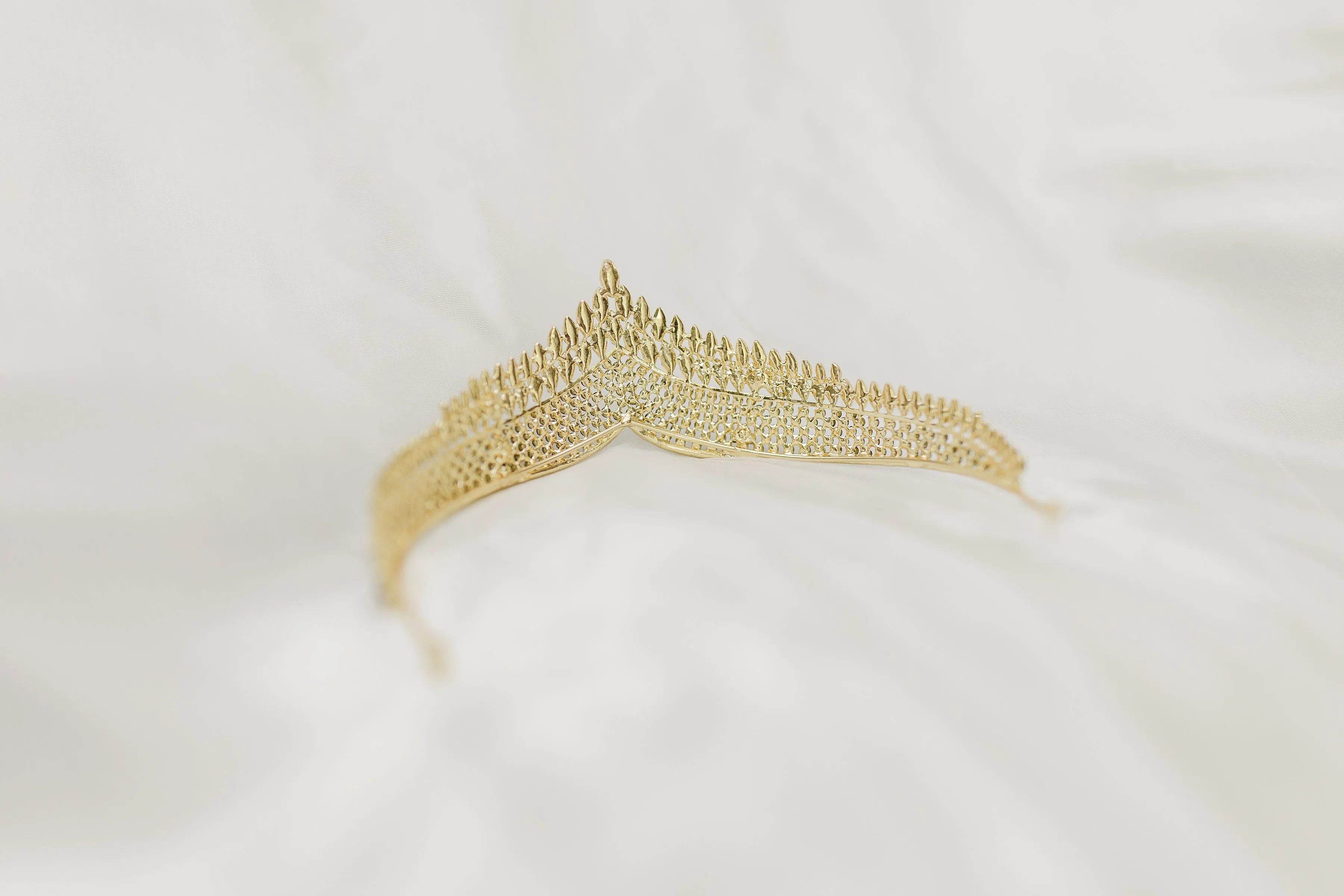 Paola's Tiara in Green & Black