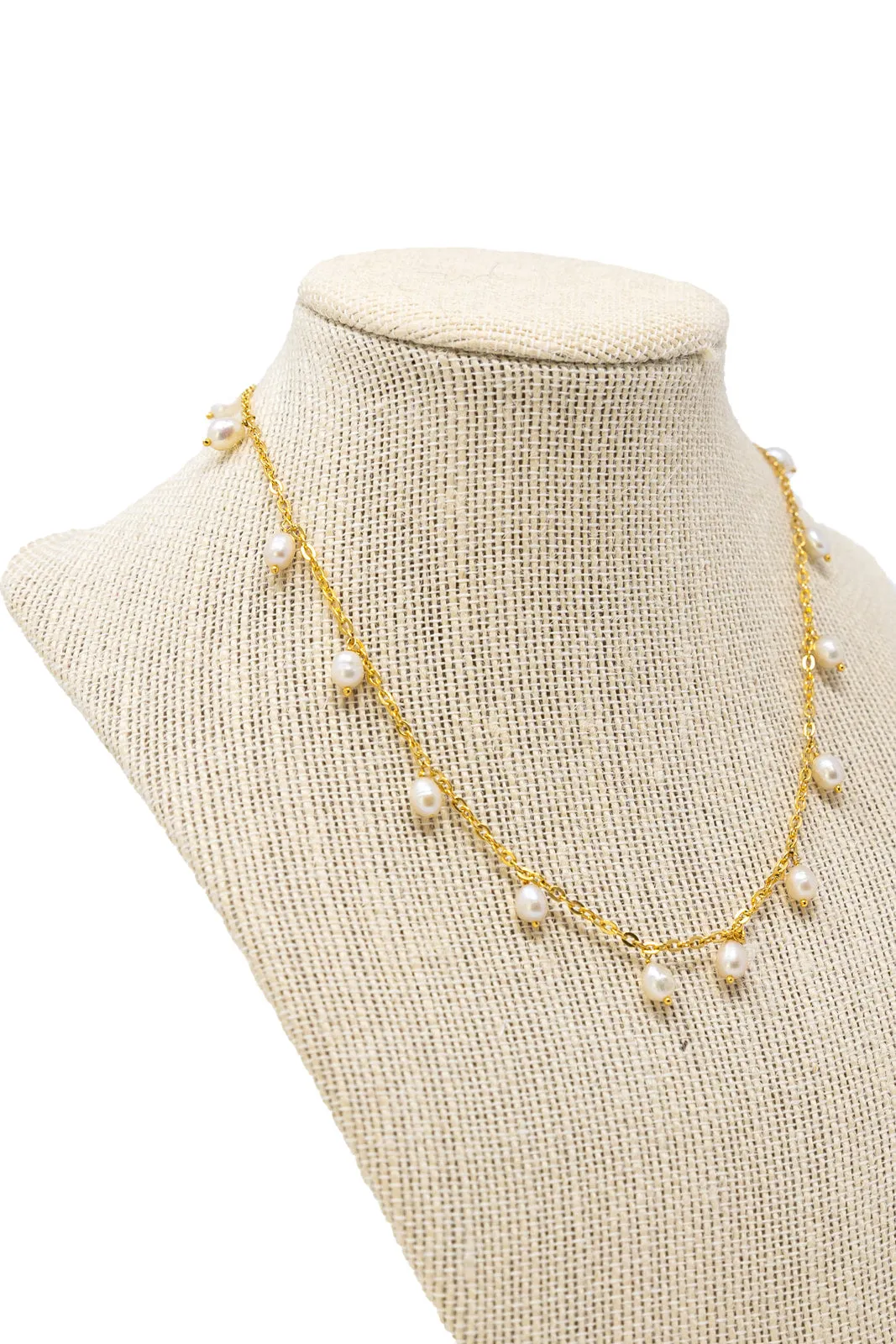 Pearl Dangle Necklace