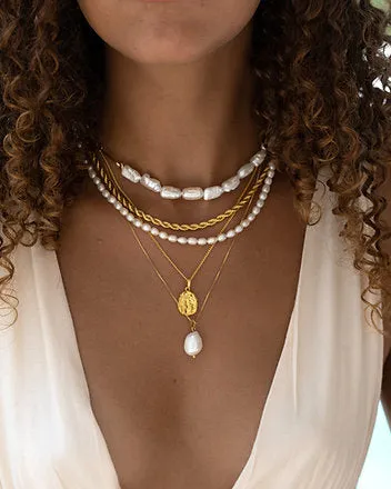 PEARL DROP NECKLACE