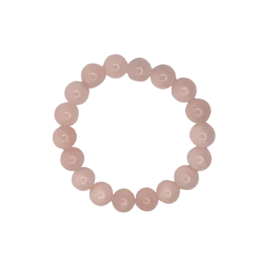 Peony Pink Jade 10mm Bracelet