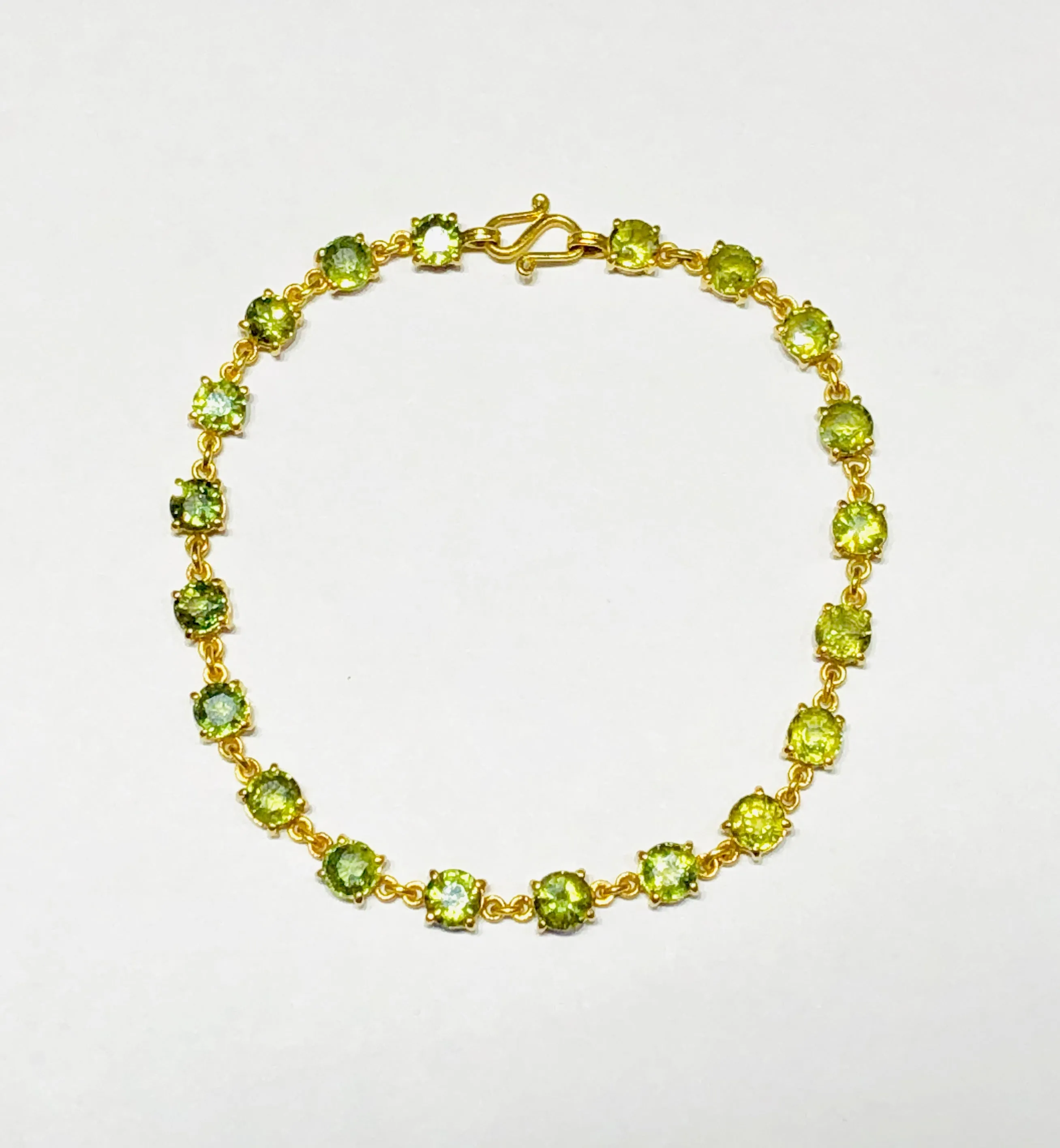Peridot Bracelet (24K)