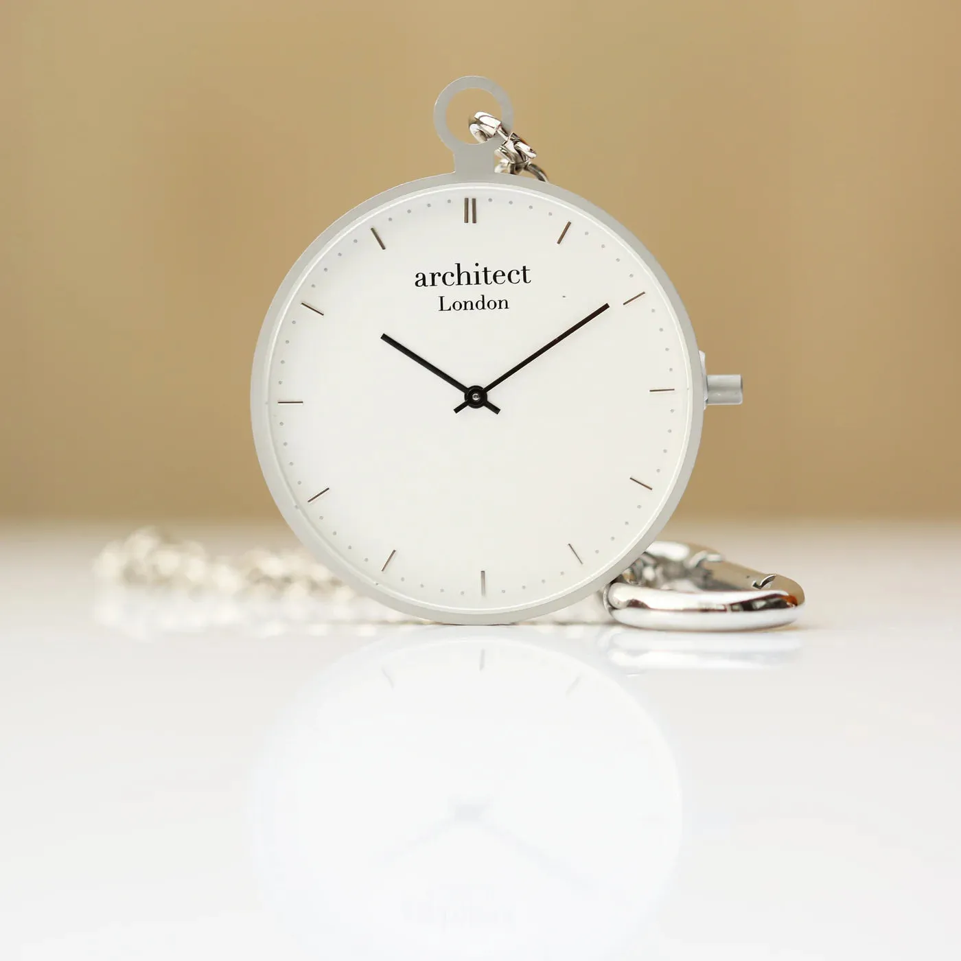 Personalised Architect Modern Pocket Watch