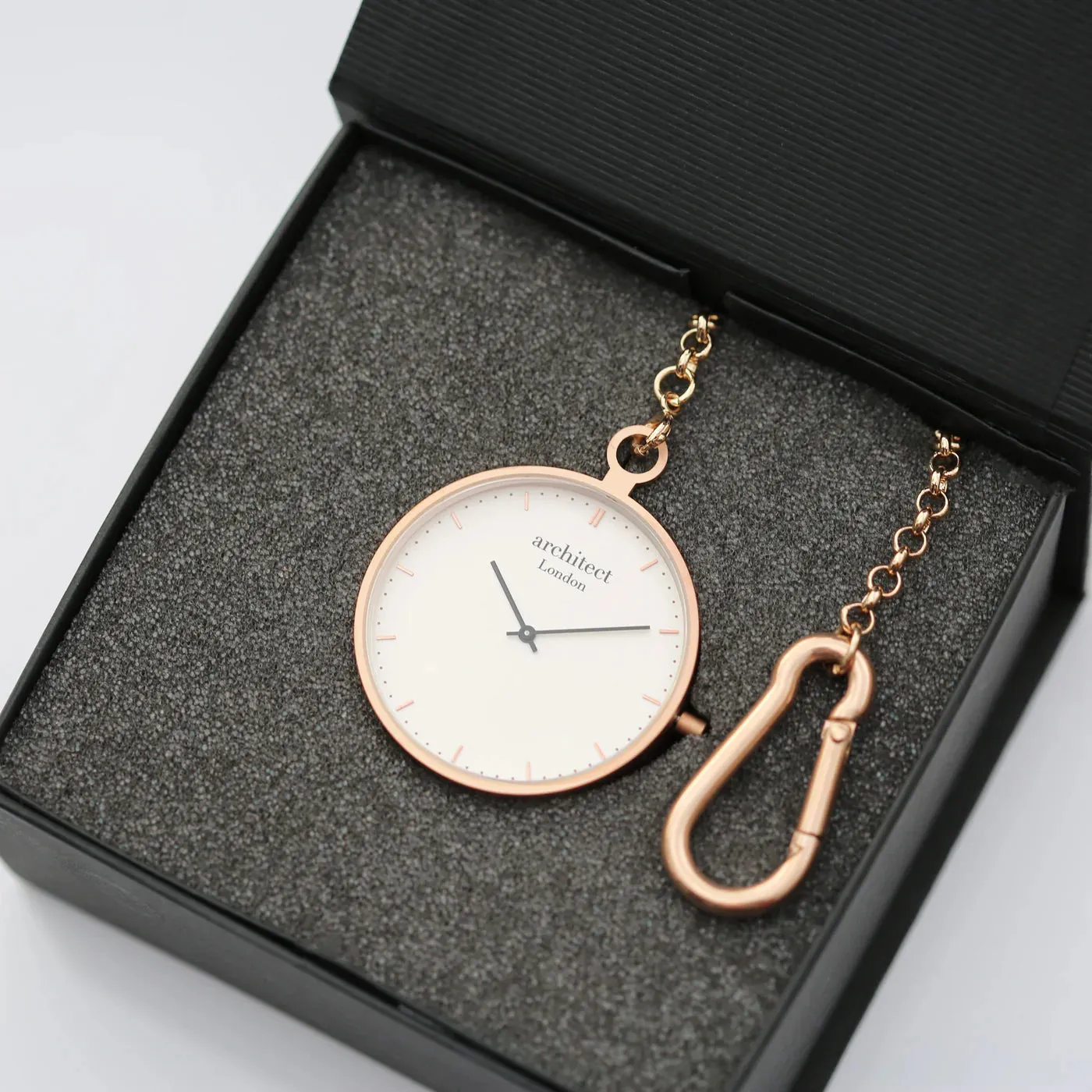 Personalised Architect Modern Pocket Watch