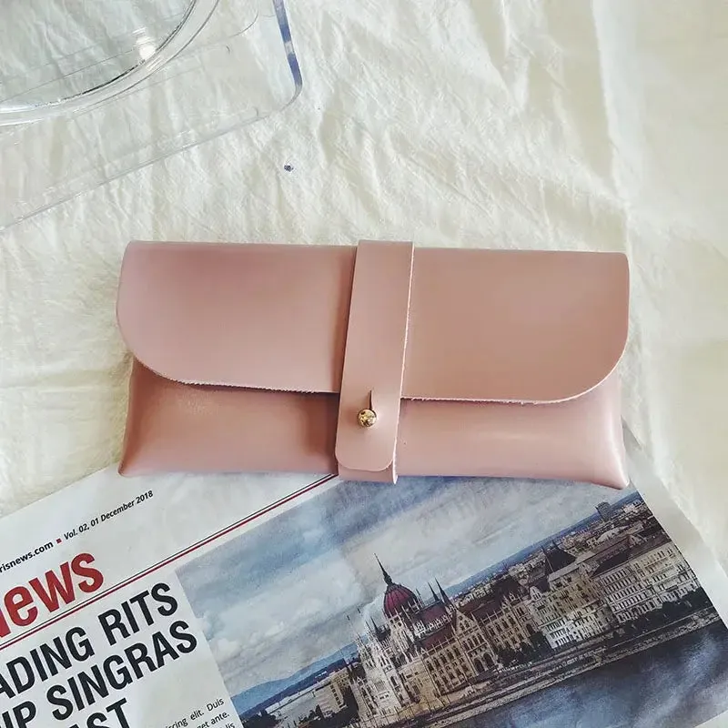 Personalized Handmade Soft Leather Sunglass Glasses Case