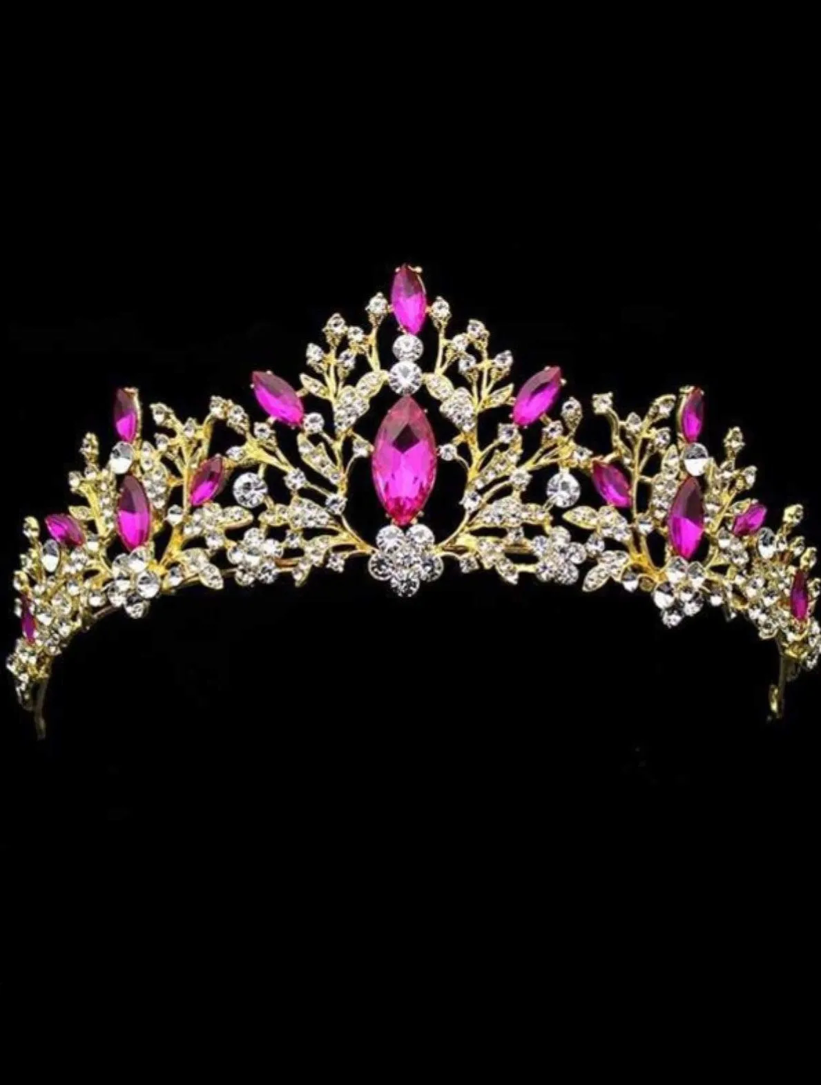 Pink Aurora Princess Tiara