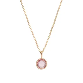 Pink Sapphire Aria Necklace (ready to ship option)*