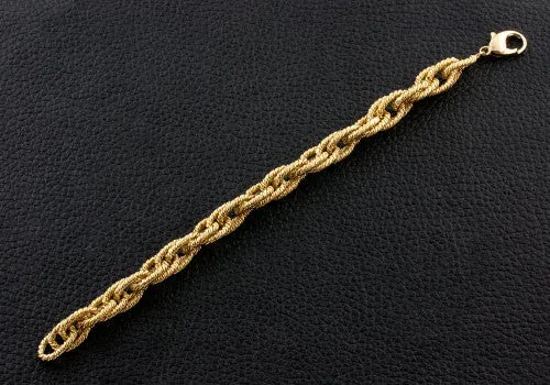 Polished Twisted Multi-link Chain