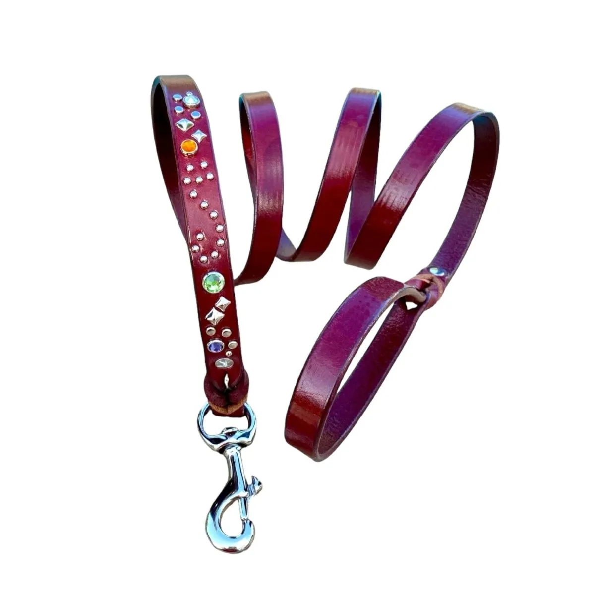 PREMADE Stargazer Crystal Dog Collar w/Matching Leash