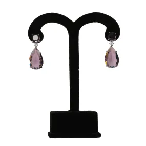 Purple Quartz Earrings