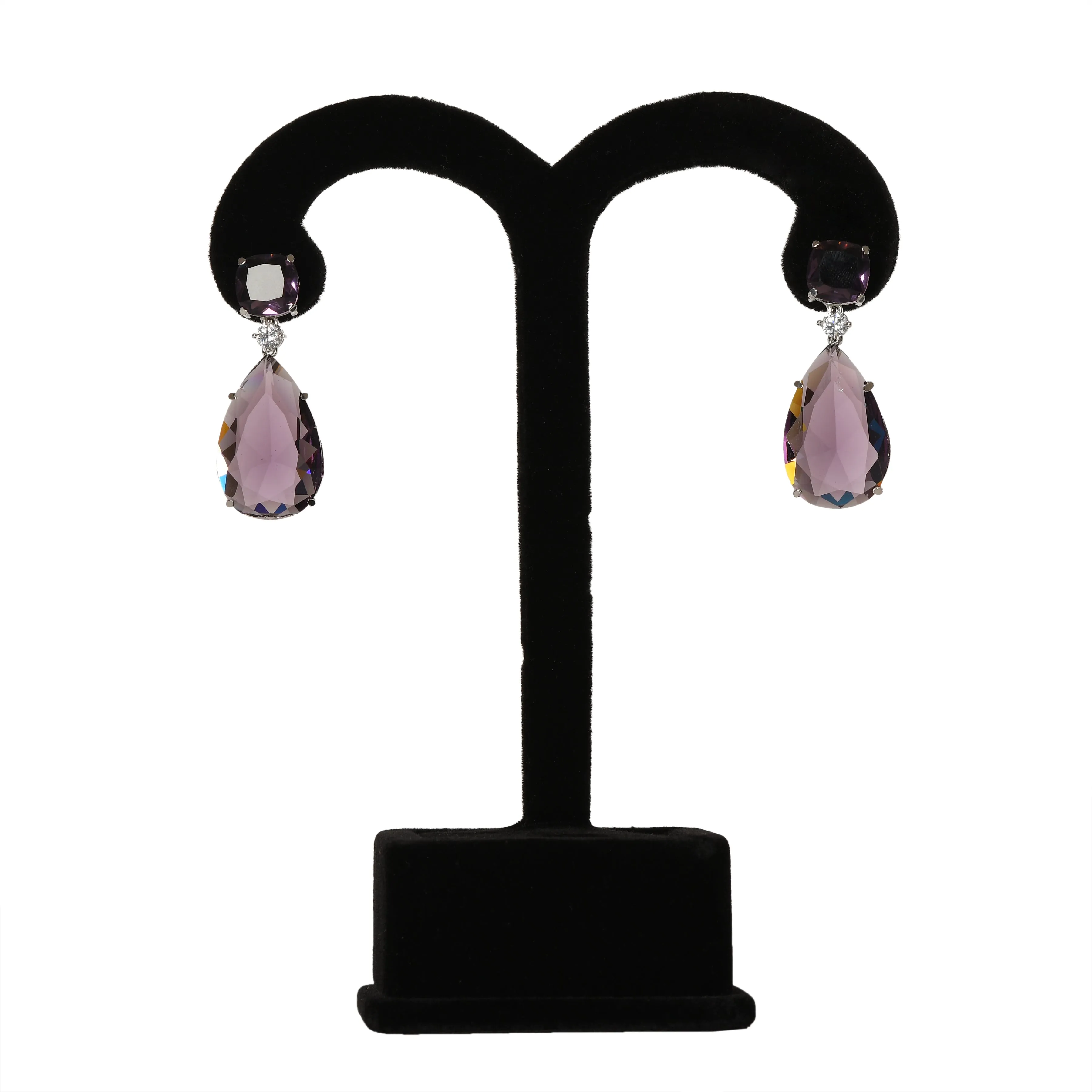 Purple Quartz Earrings