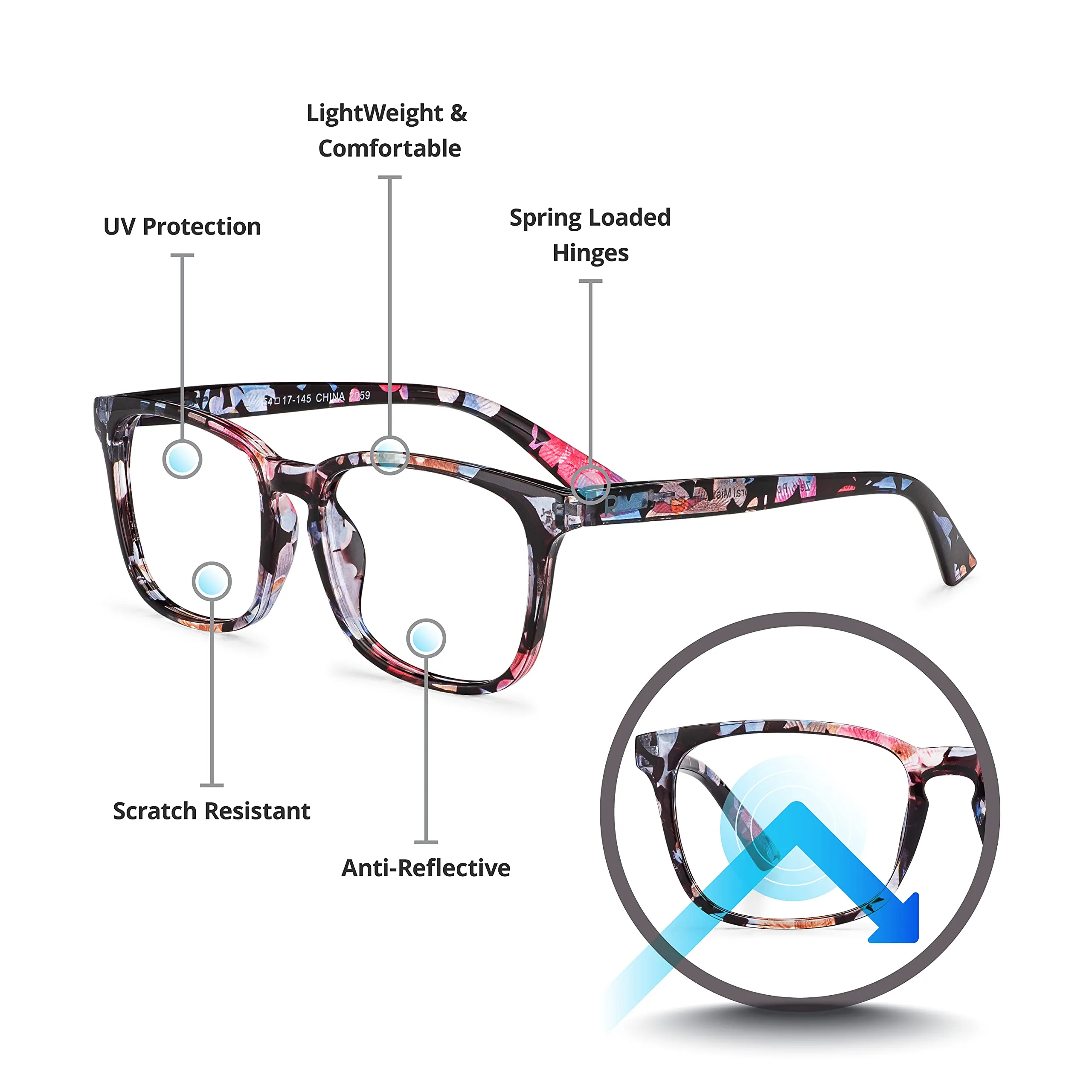 Readerest blue-light-blocking-reading-glasses-floral-1-25-magnification