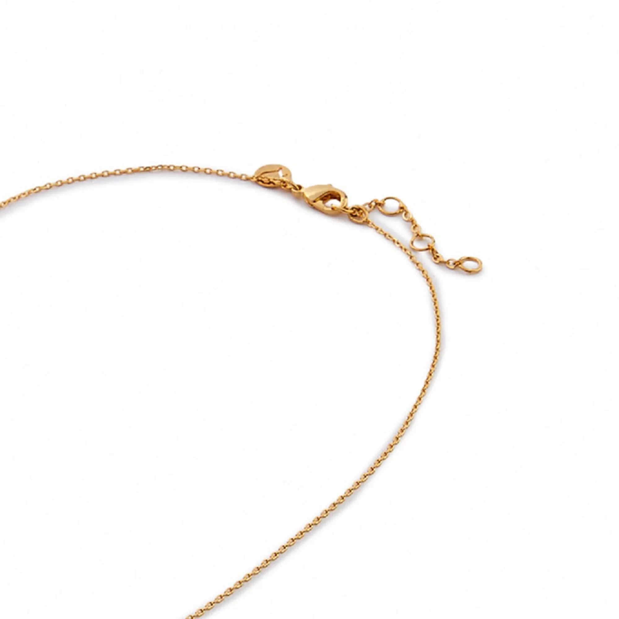 Real Gold Plated Initial Necklace Locket R For Women By Accessorize London